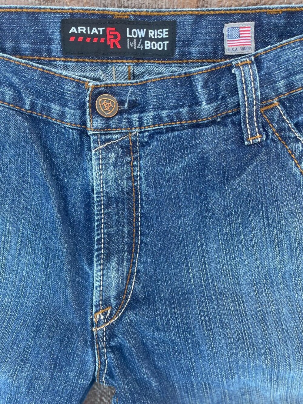 Ariat FR M4 Relaxed Boot Men 34x30 Flame Resistant Work Jeans CAT 2 - Picture 3 of 8